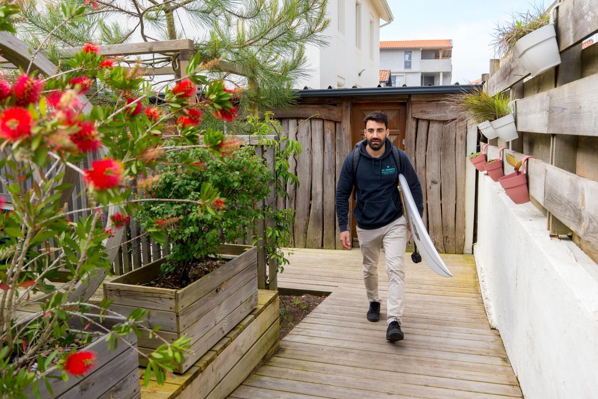 Ted Surf House Bed and Breakfast Capbreton Εξωτερικό φωτογραφία