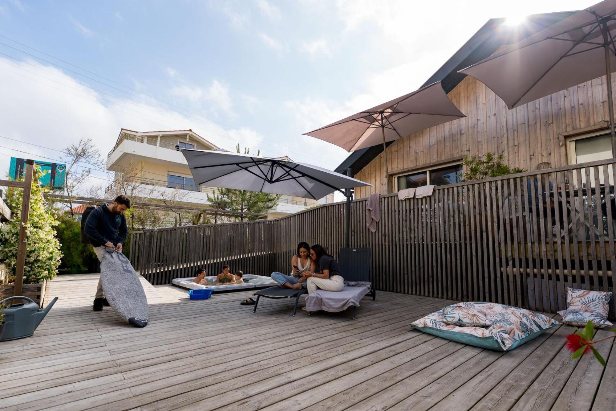Ted Surf House Bed and Breakfast Capbreton Εξωτερικό φωτογραφία